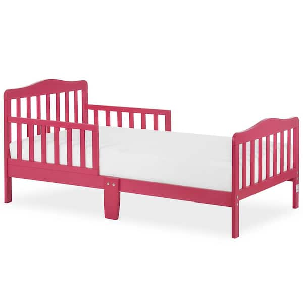 Dream On Me Classic Design Pink Toddler Bed 624-FP - The Home Depot