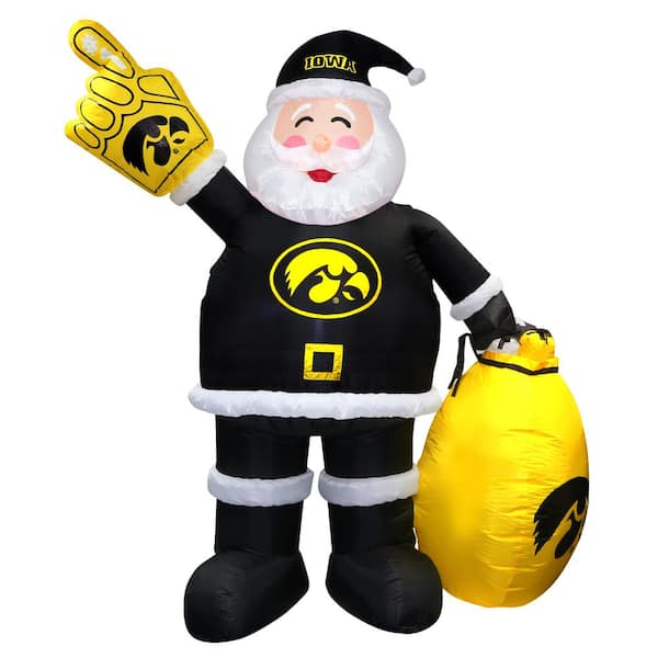 logobrands 7 ft. Iowa Santa Inflatable
