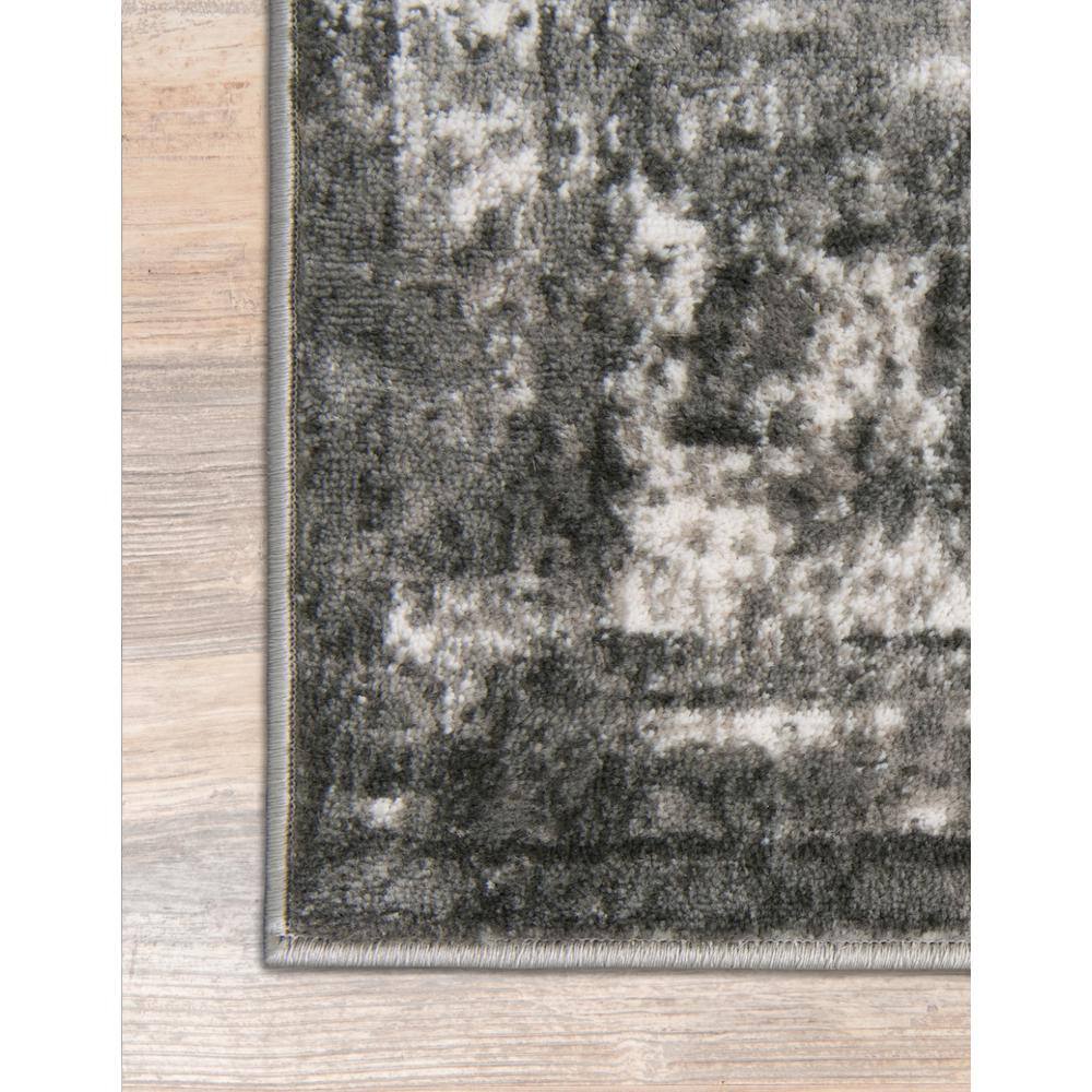 Salle Garnier Sofia 9' x 12' Rectangular Gray Indoor Area Rug