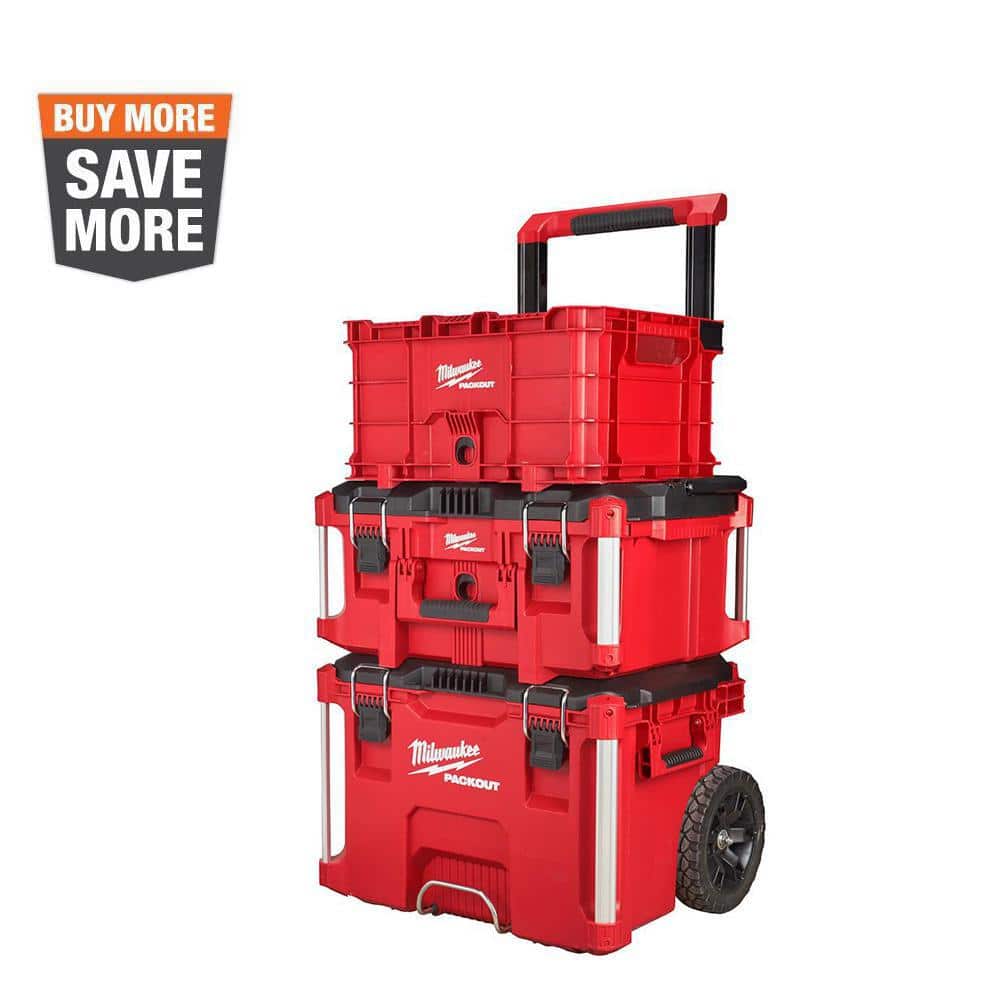 Milwaukee Packout 22 In Rolling Tool Box 22 In Large Tool Box 18 6 In