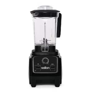 Hamilton Beach MultiBlend 52 oz. 6-Speed Black Countertop Blender with Glass Jar and Travel Jar and Food Chopper 58242