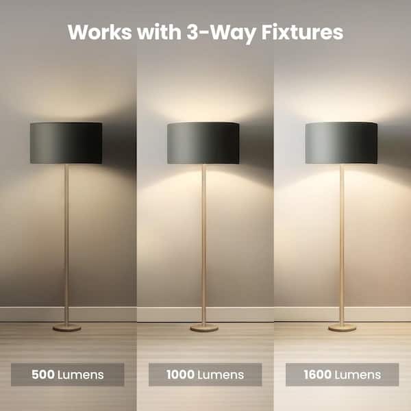 Feit Electric 30/70/100-Watt Equivalent A19 CEC Title 20 Compliant 90+ CRI 3-Way E26 Medium LED Light Bulb Bright White 3000K (1-Pack) - image 3