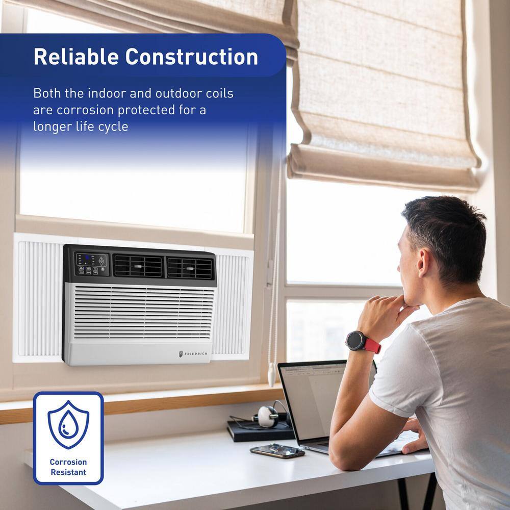 Friedrich 12,000 BTU White Smart Window Air Conditioner