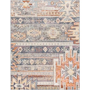 Terah Blue 7 ft. 10 in. x 10 ft. 3 in. Native American Area Rug