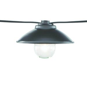 10-Light 11 ft. Outdoor/Indoor Line Voltage G40 Bulb Incandescent String Light (2-Pack)