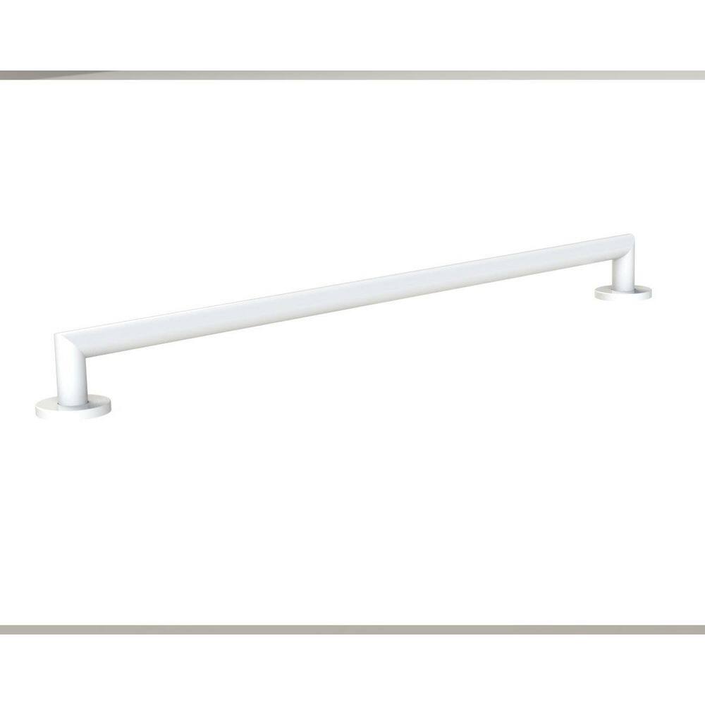 CSI Bathware 42 in. Modern Straight Grab Bar in Powder White BAR