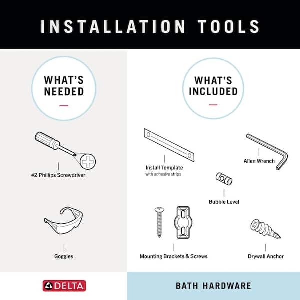 Delta Greenwich 18 in. Towel Bar in SpotShield Brushed Delta Greenwich 18 in. Towel Bar in SpotShield Brushed