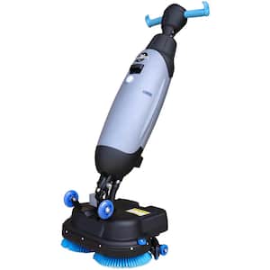 Tomahawk Commercial Cordless Floor Scrubber Cleaner with 18" Power Mop Brushes Cordless 36V Battery Powered