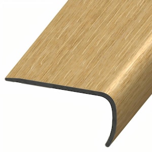 Sterling 1 in. Thick x 2 in. Width x 94 in. Length Rigid Core Stair Nosing Vinyl Molding