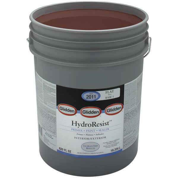 Maintenance One® Interior/Exterior Latex Paint, Flat Finish, 5 Gallon, RAA  Hardware