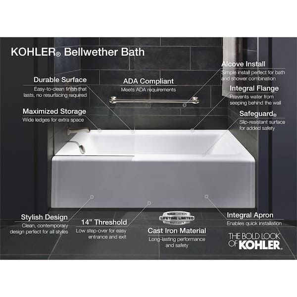 Cast Iron Alcove Bathtub, What Is The Best Alcove Bathtub