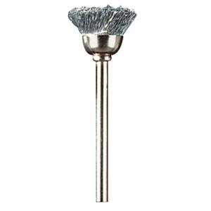 1/2 in. Rotary Tool Carbon Steel Cup Brush for Removing Corrosion from Metal and Polishing Metal