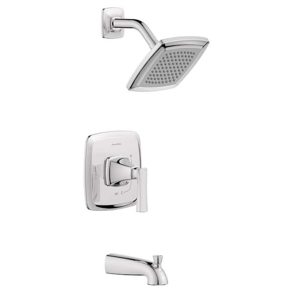 American Standard Belmeade 1-Handle Wall Mount Shower Trim Kit in Polished Chrome-1.8 GPM