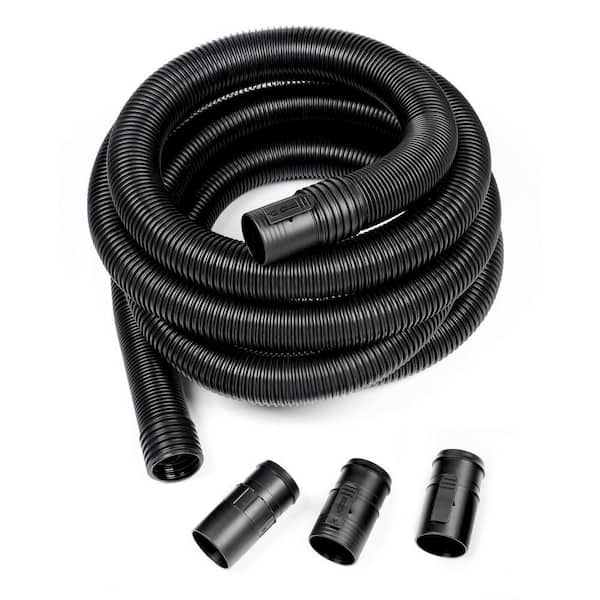 2-1/2 in. x 13 ft. DUAL-FLEX Locking Vacuum Hose Kit Accessory Shop Vacuum Attachment for RIDGID Wet Dry Vacs