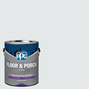 1 gal. PPG1038-1 Evening Mist Satin Interior/Exterior Floor and Porch Paint