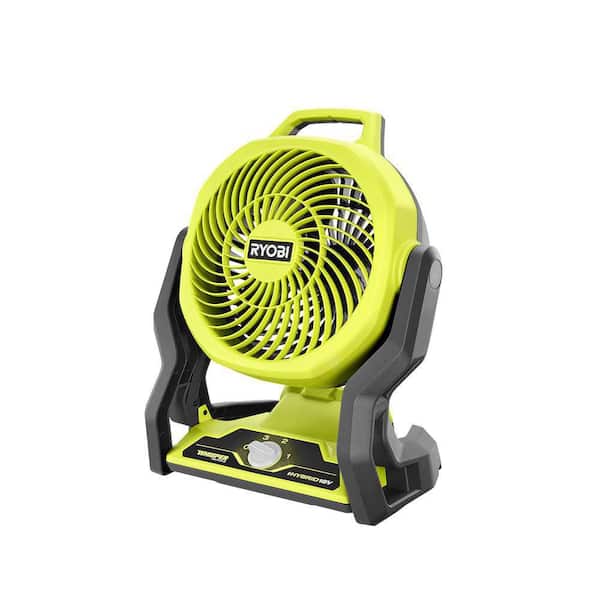 RYOBI ONE+ 18V Cordless Hybrid WHISPER SERIES 7-1/2 Fan (Tool