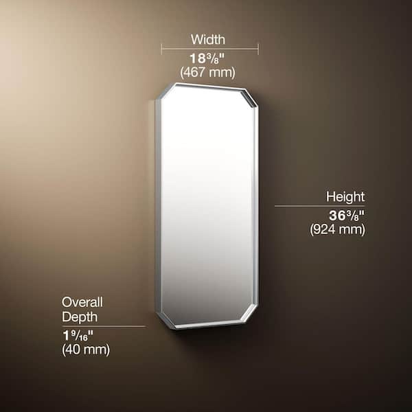 KOHLER Claude by Studio McGee 18 in. W X 36 in. H Rectangular