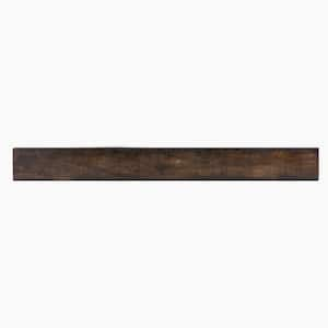 Rustic 48 in. Dark Chocolate Mantel