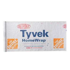 6 X 8 ft TYVEK House Wrap Paper Underlayment Siding Wall Insulation Mold Protect 