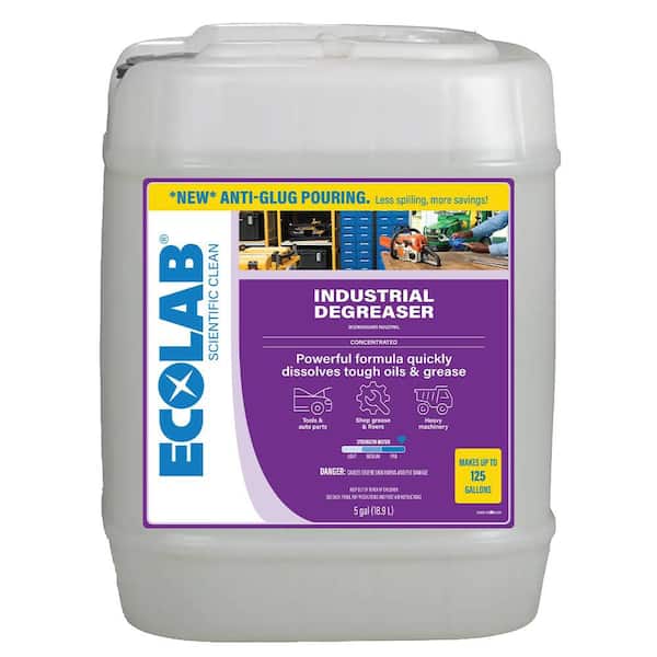 5 Gal. Professional Strength Industrial Degreaser, Attacks Grease, Buildup and Stains