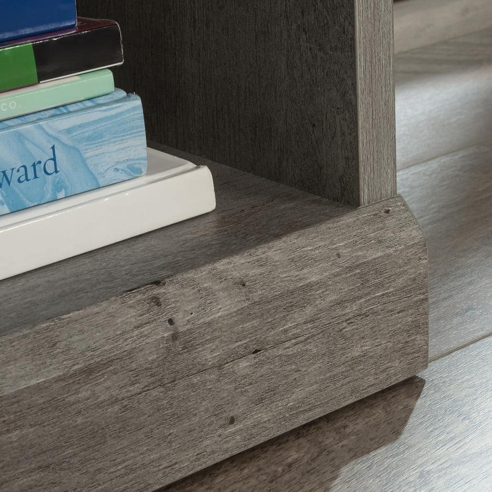 Mystic Oak and White Adjustable Shelving Craft Cabinet