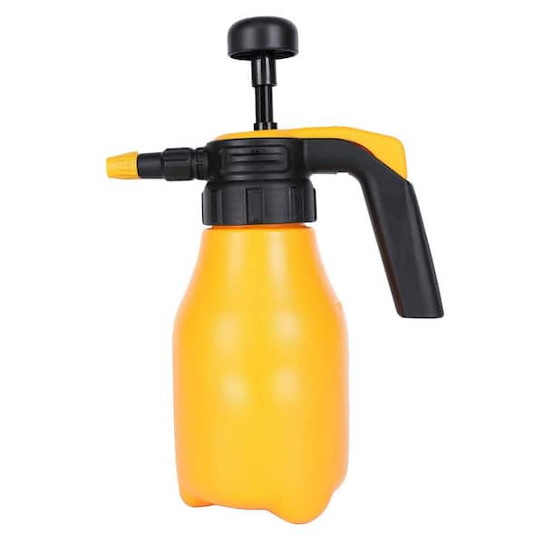 0.26 gal. Handheld Garden Pump Sprayer, Hand Pump Pressure Sprayer with Adjustable Nozzle for Plants, Lawn and Garden