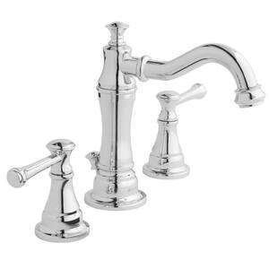 Warnick 8 in. Widespread 2-Handle Bathroom Faucet in Chrome