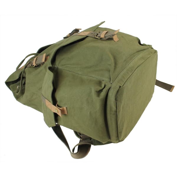 6354 Backpack Canvas Shoulder Bag Casual Daypacks Handbag Large Capacity Aline™ Canvas Backpack-Shoulder Bag with Extra Large Capacity main image 4