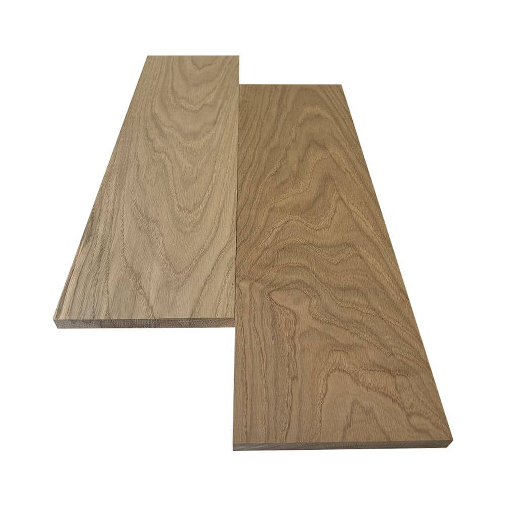 1 in. x 8 in. x 6 ft. White Oak S4S Hardwood Board (2-Pack) price history on PriceWatchPro