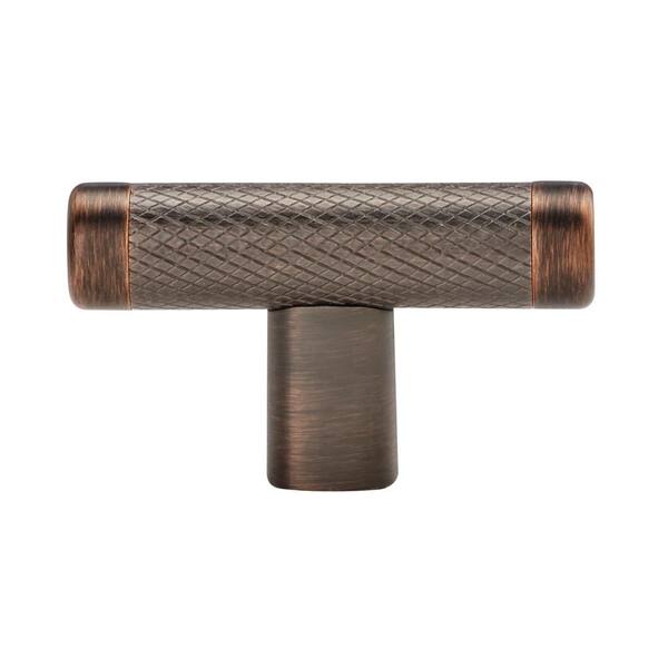 Amerock Bronx 2-5/8 in. (67mm) Modern Oil-Rubbed Bronze Bar