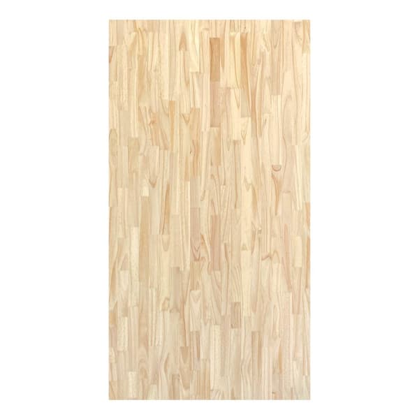 CALHOME 1/4 in. x 48 in. x 8 ft. Square Edge Unfinished Finger Joint Pine Boards (1-Piece)