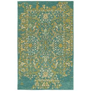 Elijah Turquoise 5 ft. x 7 ft. 9 in. Area Rug