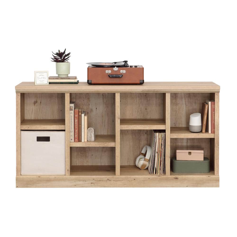 Prime Oak 59'' Rustic TV Console with Adjustable Shelves