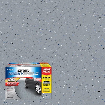 240 oz. Gray High-Gloss 2.5 Car Garage Floor Kit