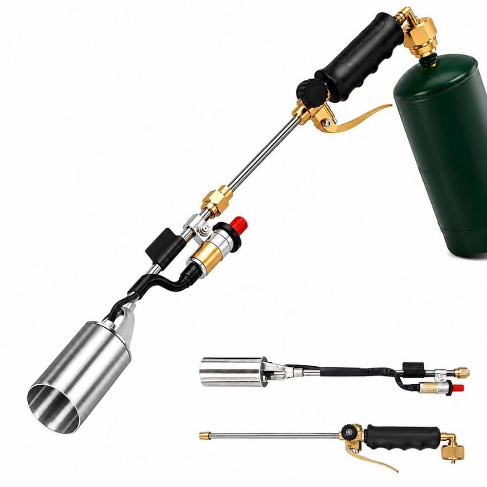 "33.5"" Heavy Duty Propane Weed Burner Torch with Push Button Igniter for Weeds, Snow Melting, Roofing, Asphalt Repair" price history on PriceWatchPro
