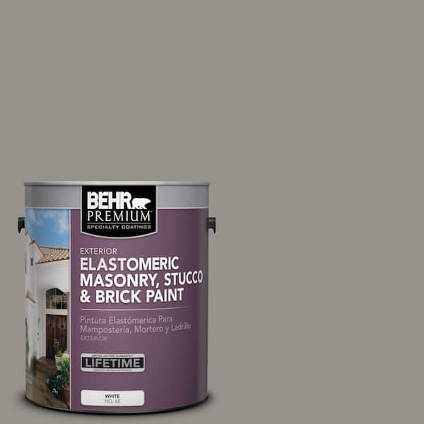 1 gal. #PPU18-16 Elephant Skin Elastomeric Masonry, Stucco and Brick Exterior Paint