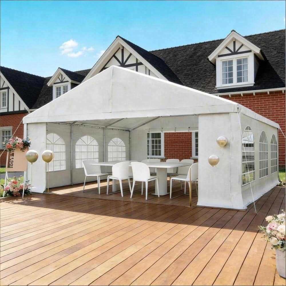 20x20 FT Heavy-Duty Carport Party Tent with Removable Sidewalls & Steel Frame price history on PriceWatchPro