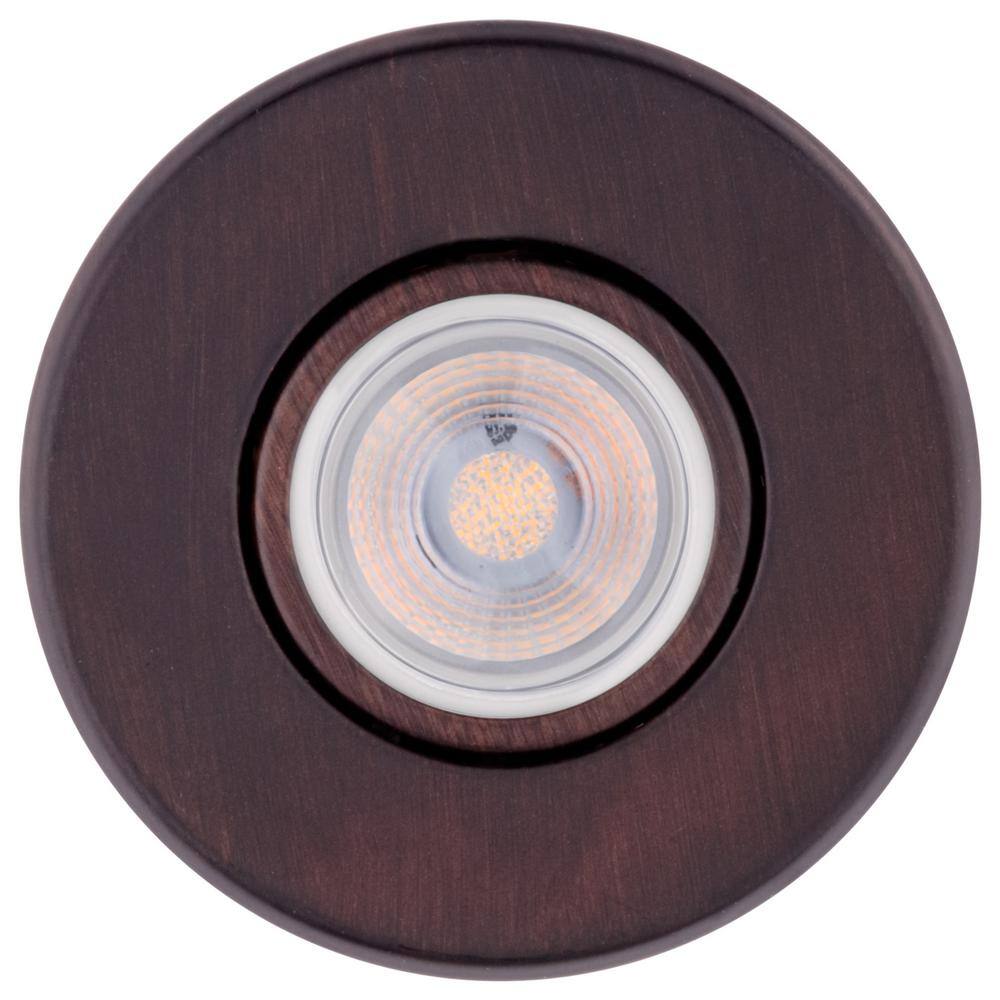 Oil Rubbed Bronze Swivel LED Ceiling Light Fixture