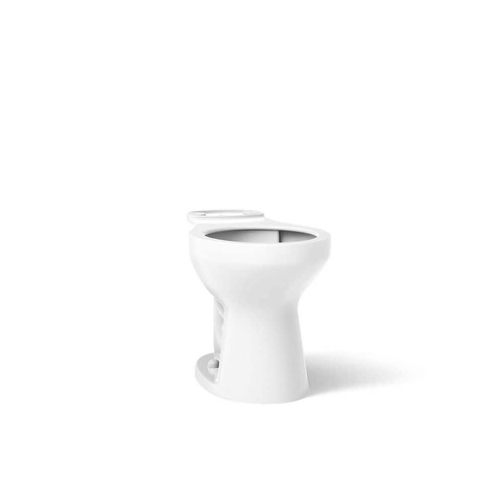 KOHLER Cimarron 12 in. Rough In Round Chair Height Toilet Bowl Only in White, Seat Not Included