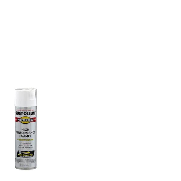 Rust-Oleum Professional 15 oz. High Performance Enamel Flat White Spray Paint