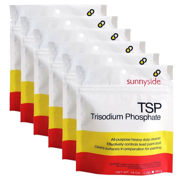 Sunnyside 6 lb. TSP Heavy Duty Cleaner in 1 lb. Resalable Pouches