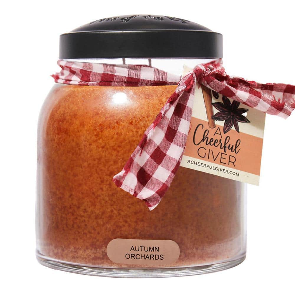 Keepers of the Light Autumn Orchards Glass Candle JP65 - The Home