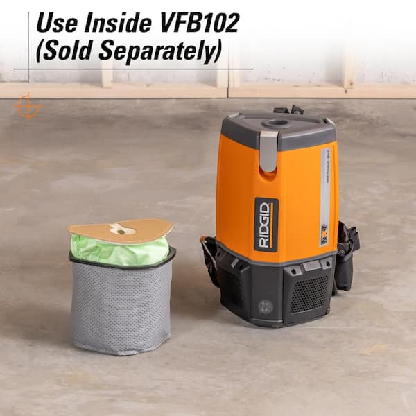 RIDGID Genuine VFB610 Closed Top Dry Pick-up Only Fine Dust Filter