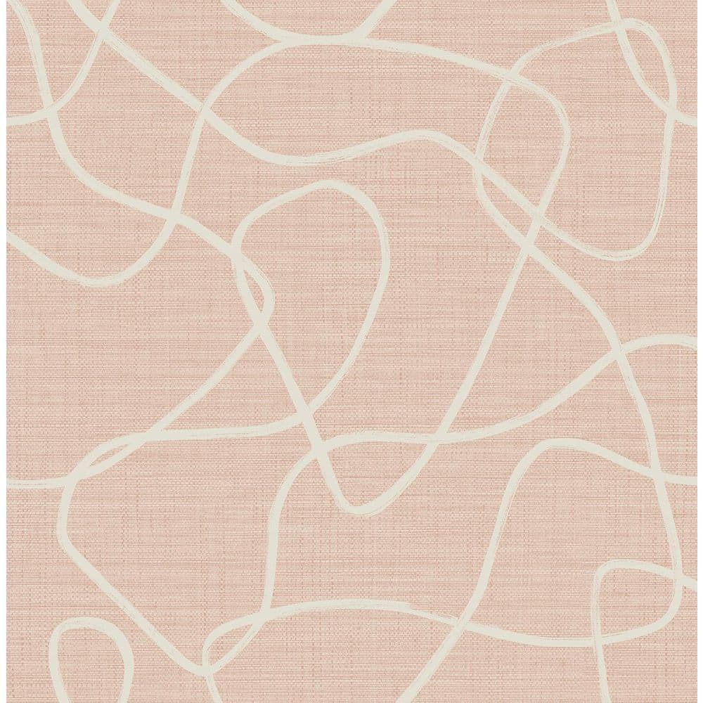 GALEY ALIX 30.75 sq. ft. Blush The Bair Vinyl Peel and Stick