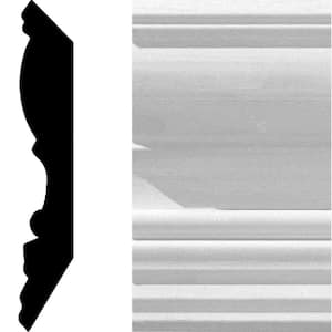 8659 3/4 in. x  4 1/2 in. x  96 in. Primed MDF Crown Moulding (1-Piece − 8 Total Linear Feet)