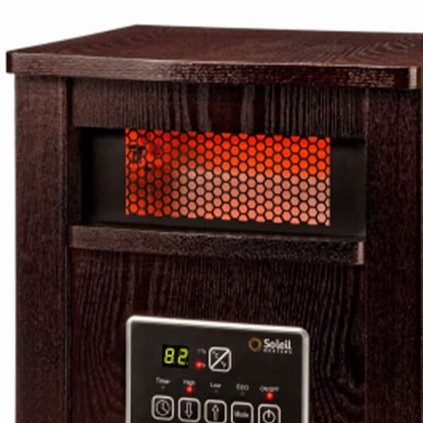 電気ヒーター Soleil GENEVA Utility Heater 750/1500W Soleil Milk House 5100 BTU 200 sq ft Electric Utility Heater