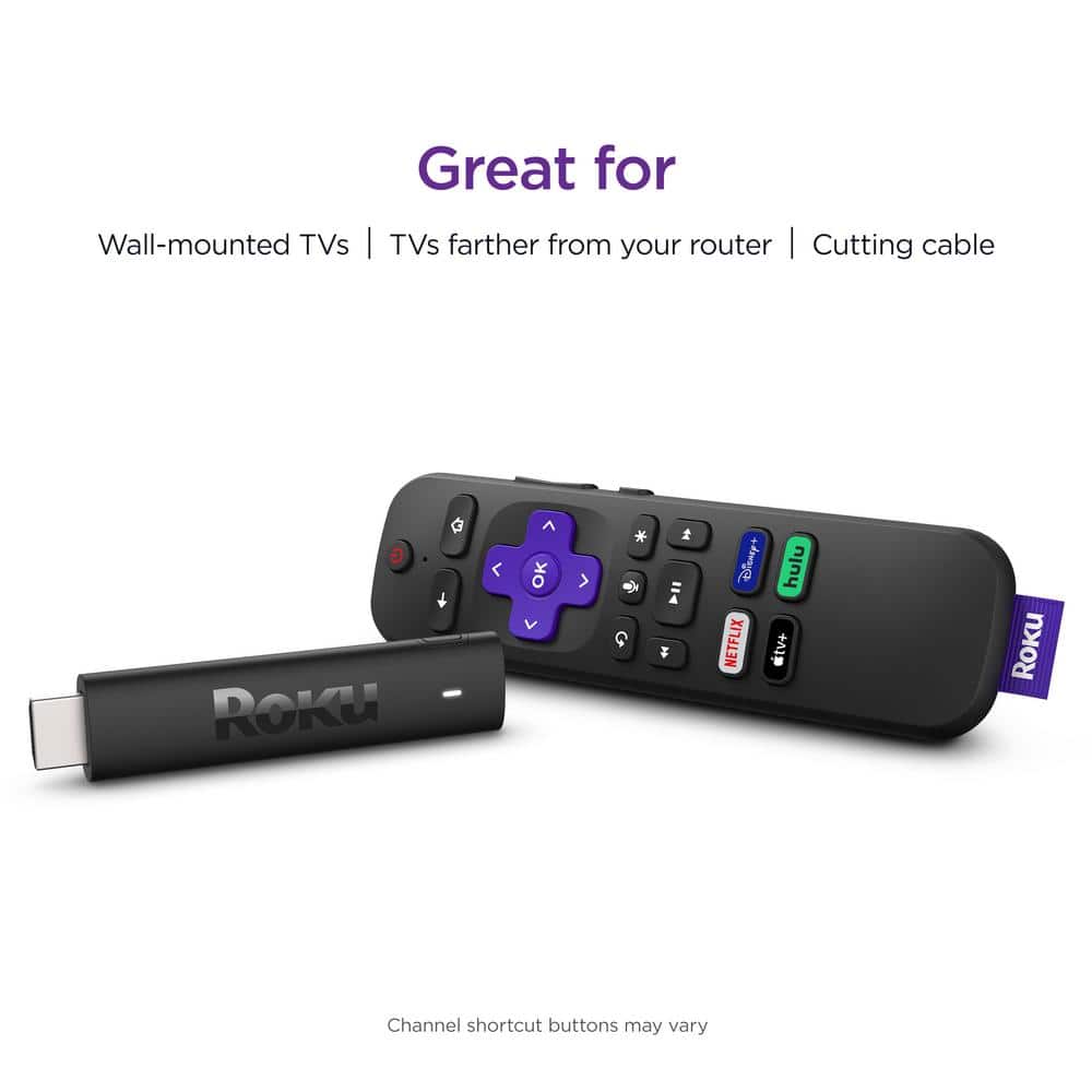 Roku 4K HDR Streaming Stick with Voice Remote
