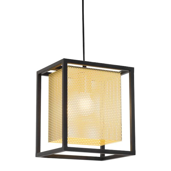 ZUO Yves 131.5 in. H Gold Shaded Pendant Ceiling Lamp