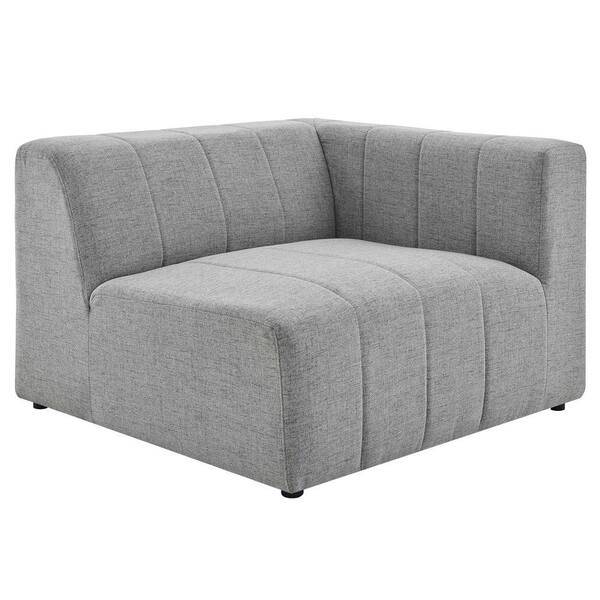 MODWAY Bartlett 158 in. 8-Piece Light Gray Upholstered Fabric U Shape Symmetrical Sectionals Sofa