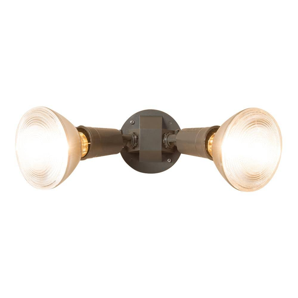 Cooper Lighting 2-Light Outdoor Spotlight